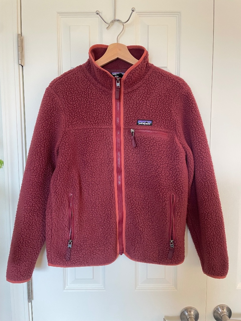 Patagonia retro pile zip up jacket